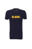 tričko holorn G- Star Raw 	tmavomodrá	